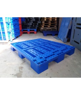 pallet nhựa - 1200x1000x150 xanh